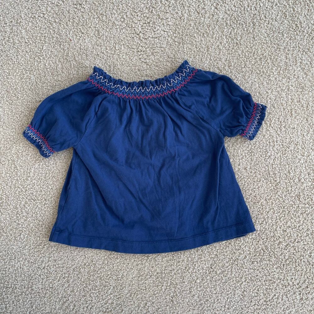 Blue Crewcuts Girls Button-Up Shirt – Size XS